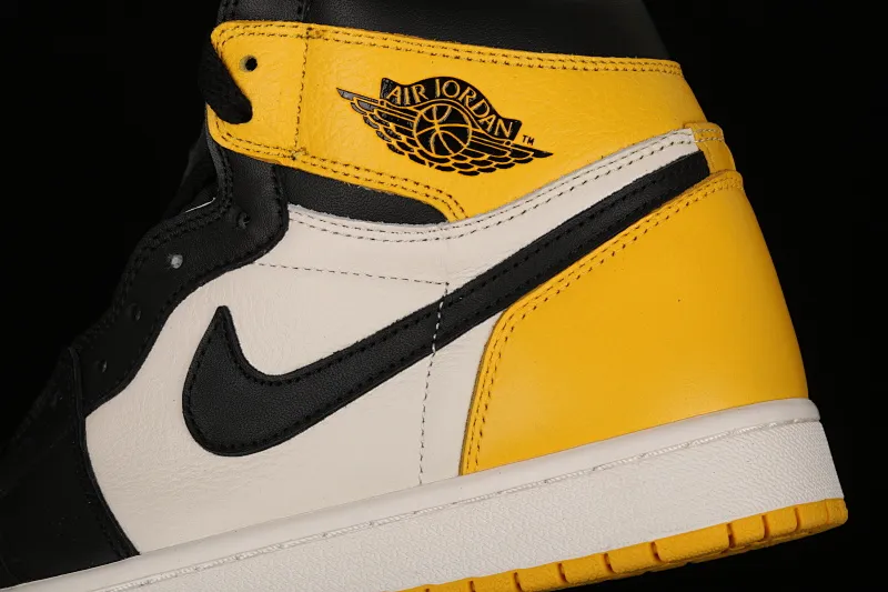 All categories Air Jordan Jordan series basketball shoes Air Jordan 1 High Air Jordan 1 Retro High OG "Yellow Toe" AJ1 Joe 1 new black and yellow toe AR1020-700